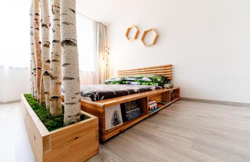 Zelezna Ruda Apartamento | Apartmán v centru Železné Rudy se zahrádkou