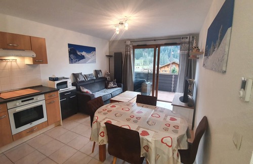 La Chapelle-d'Abondance Apartamento | Apartment T2 300m from the Panthiaz cable car 4 pers 40m2