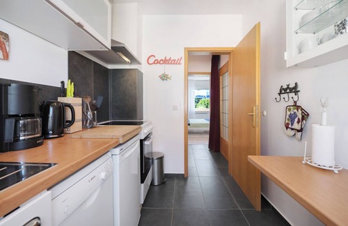 Bachem Apartamento | Apartamento 'Ferienwohnung Bachem mit Balkon' con vistas a la montaña, balcón y Wi-Fi