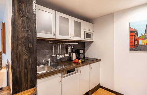 Buetzow Apartamento | Apartment '2-Zimmer - Vierburg Bützow' with Shared Terrace, Shared Garden and Wi-Fi