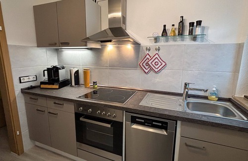 Meinerzhagen Apartamento | Apartamento 'An Der Volme' con terraza compartida, jardín compartido y Wi-Fi