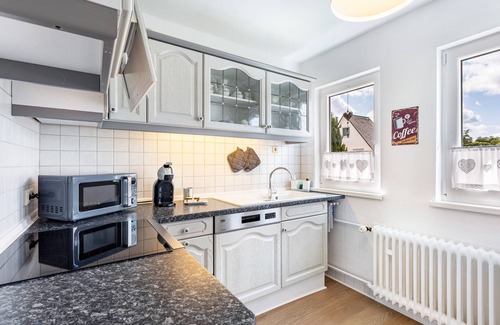 Ortsmitte Apartamento | Apartamento 'Annes Stübchen' con balcón y Wi-Fi