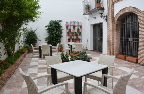 Santa Marina Apartamento | Apartamento 'Apartamento Planta Baja' con terraza compartida, Wi-Fi y aire acondicionado.