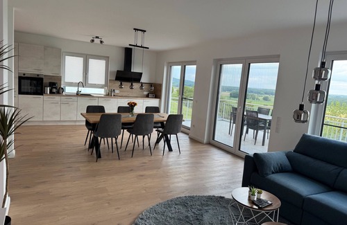 Wolpinghausen Apartamento | Apartamento 'Berg' con vistas al lago, terraza privada y Wi-Fi