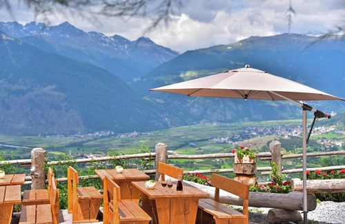 Sluderno Apartamento | Apartamento 'Birkenhof - Wohnung Bichel' con Wi-Fi y balcón