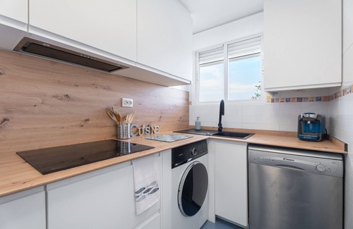 Chilches Apartamento | Apartamento 'Chillout I'akevan' con vistas al mar, piscina compartida y Wi-Fi