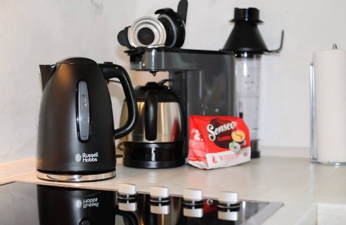 Kappel Apartamento | Apartamento 'Ferienwohnung Christel' con terraza privada, jardín privado y Wi-Fi