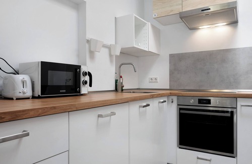 Vechta Apartamento | Apartamento 'Die Alter Schwede 2' con terraza compartida y wifi