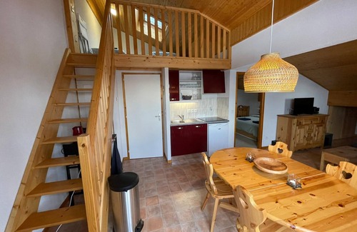Thollon-les-Memises Apartamento | Apartment for 6 persons with magnificant lake view.
