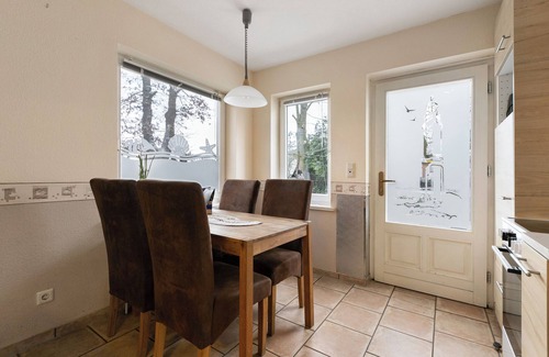 Barkenholm Apartamento | Apartamento 'Ferienwohnung Achterdöör' con terraza privada, jardín privado y Wi-Fi