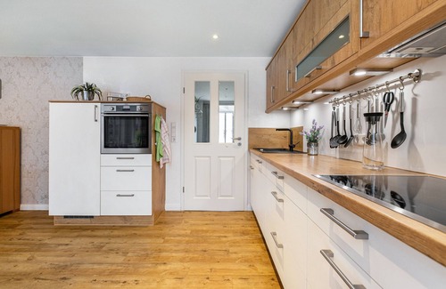 Sollwitt Apartamento | Apartamento 'Ferienwohnung Butjes' con terraza privada, jardín compartido y Wi-Fi