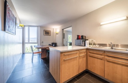 Bogeve Apartamento | Apartamento "Gîte Le Jorat - A" con jardín compartido y Wi-Fi