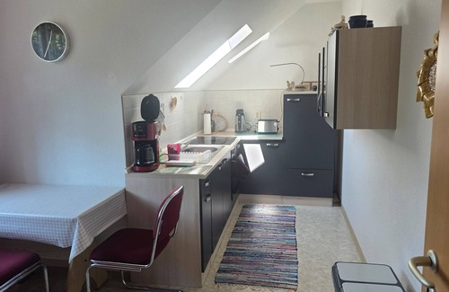 Oederan Apartamento | Apartamento 'Haus Im Grünen' con jardín privado, balcón y Wi-Fi