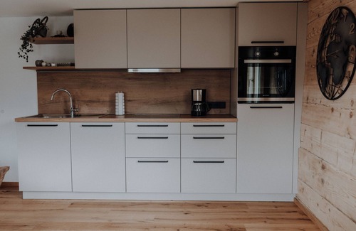 Fontanella Apartamento | Apartamento 'Haus Schäfer Zita' con vistas a la montaña, terraza privada y Wi-Fi