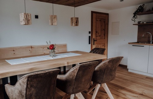 Fontanella Apartamento | Apartamento 'Haus Schäfer Zita' con vistas a la montaña, terraza privada y Wi-Fi