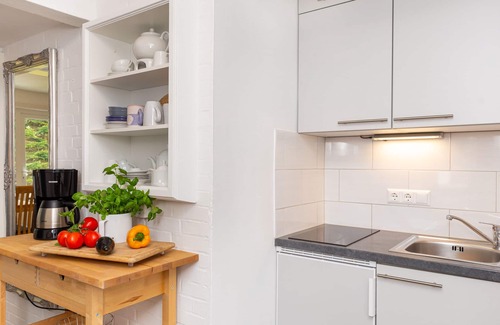 Nebel Apartamento | Apartamento en casa con techo de paja en Nebel en la isla Amrum - WLAN, TV, terrac