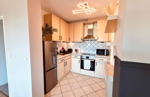 Halstenbek Apartamento | Apartamento 'Kokorey' con balcón y Wi-Fi