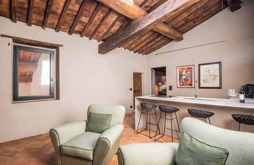 Tavernelle Apartamento | Apartamento "La Porticina" con Wi-Fi y aire acondicionado