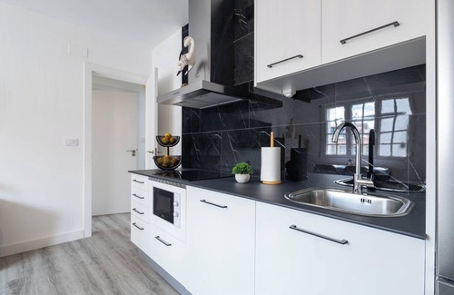 Cambados Apartamento | Apartamento 'Muelle' con vistas al mar y Wi-Fi