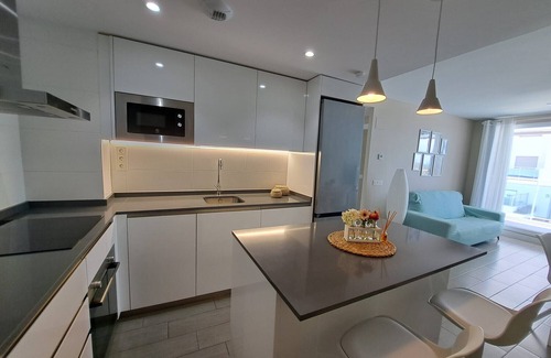 El Morche Apartamento | Apartamento 'Paraiso Duna 2' con vistas al mar, Wi-Fi y aire acondicionado