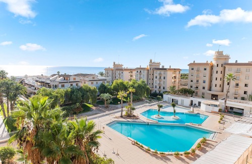 Guardamar del Segura Apartamento | Apartamento 'Ático, Vista al Mar Guardamar' con Vista al Mar, Wifi y Aire Acondicionado