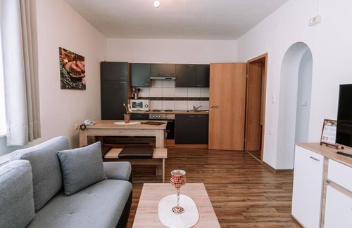 Spital am Pyhrn Cabaña | Apartment, shower, WC, deluxe, breakfast - Hotel Garni Familie Gruber