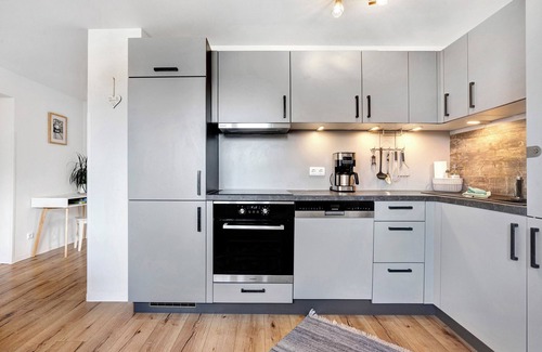 Burkau Apartamento | Apartamento 'Willkommen Im Ferienhaus Europahof' con jardín, balcón y Wi-Fi