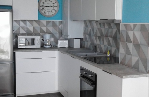 Mers-les-Bains Apartamento | Apartamento con vistas al mar.