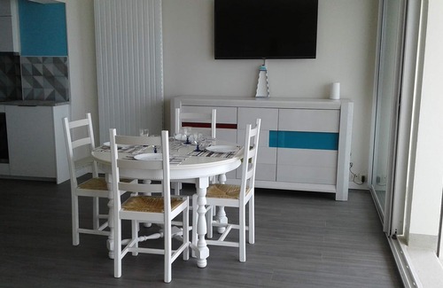 Mers-les-Bains Apartamento | Apartamento con vistas al mar.