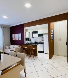 Santos Dumont Apartamento | Ape com Horta, Cama Casal Queen, SmartTV, Ar, WiFi e Vaga na garagem