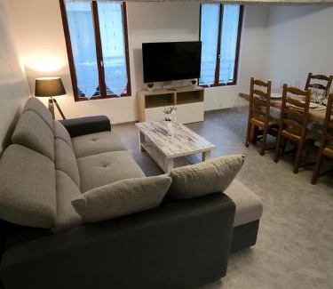 Selles-sur-Cher Apartamento | Appartement 6-8 personnes, gîte, climatisé, classé 3 étoiles, proche du zoo de Beauval et des châteaux de la Loire