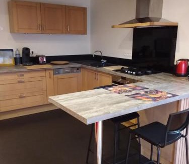 Les Sagnieres Apartamento | Appartement dans maison de village