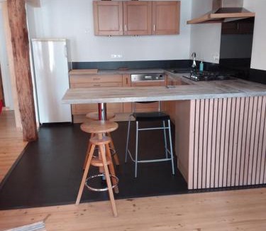 Les Sagnieres Apartamento | Appartement dans maison de village