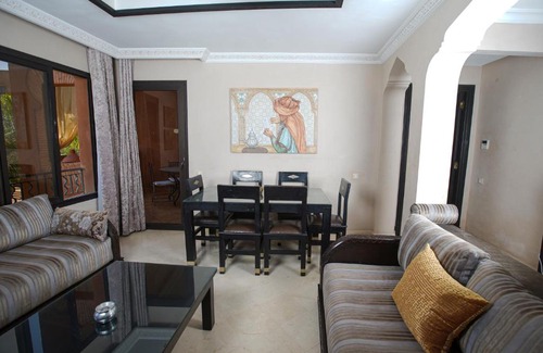 Palmeraie Apartamento | Appartement luxueux au cœur du palmier de Marrakech - Vue piscine