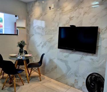 Centro Apartamento | Apt no térreo com área externa, ideal para família com criança