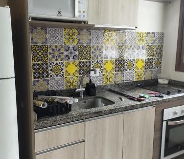 Matriz Apartamento | Apto 1Q 300MB Fibra Ótica Próx Shop Estação