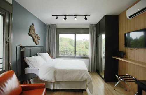 Farroupilha Apartamento | Apto frente parque com vista e piscina