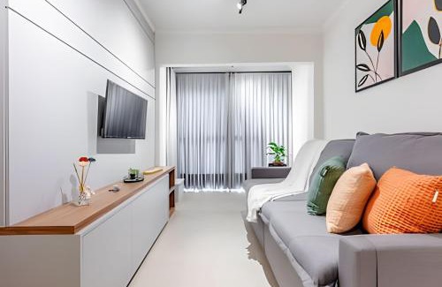 Centro Apartamento | APTO no Centro de Blumenau a 500m da Vila Germânica para 4P com vaga e WIFI