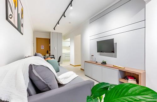 Centro Apartamento | APTO no Centro de Blumenau a 500m da Vila Germânica para 4P com vaga e WIFI