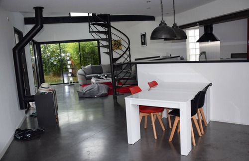 La Bernerie-en-Retz Casa | Architect-designed villa - Beach - 5mn from center of Pornic - Heated pool