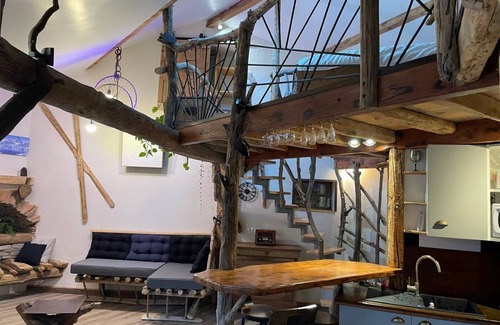 Tarascon-sur-Ariege Apartamento | Atypical apartment at the crossroads of the valleys close to all amenities