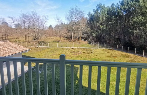 Biganos Villa | Au calme en pleine nature, vue sur la forêt