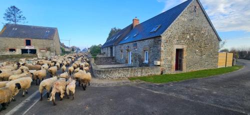 Pontorson Casa | Au Mont De La Rive #Jaccuzi et Mont-Saint-Michel #