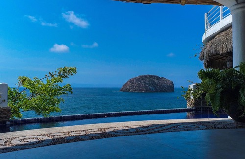 Zona sur Villa | Casa Azul Profundo-Villa de lujo frente al agua - 15 habitaciones, personal completo