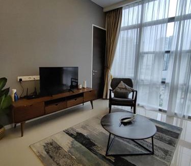 Petaling Jaya Apartamento | Azure 3-Bedroom Next To Le Meridien Hotel Paradigm Mall