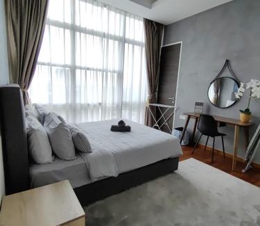 Petaling Jaya Apartamento | Azure 3-Bedroom Next To Le Meridien Hotel Paradigm Mall
