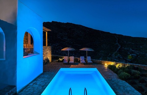Naousa Villa | Azure 5 Bedroom Villa Sea View Private Pool