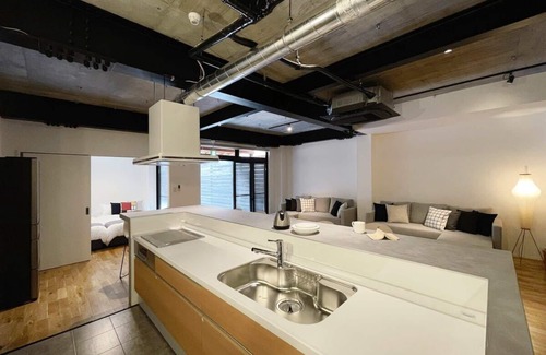 Hatsukaichi Apartamento | KANIWASOU 1BR good for 10PPL in Island of Miyajima