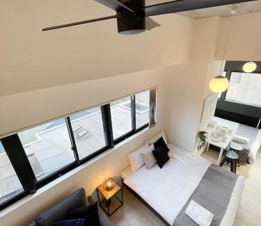 Hiroshima City Centre Apartamento | b hotel Nekoyard - Contemporary Loft Studio Near Peace Park