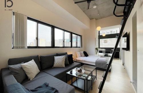 Hiroshima City Centre Apartamento | b hotel Nekoyard - Contemporary Loft Studio Near Peace Park